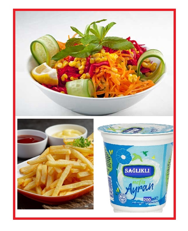 Sevgi Konağı Salatası: MENÜ